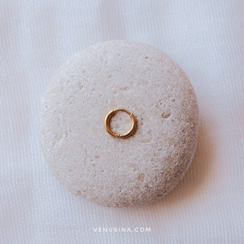 Pendientes "Sun" blanco