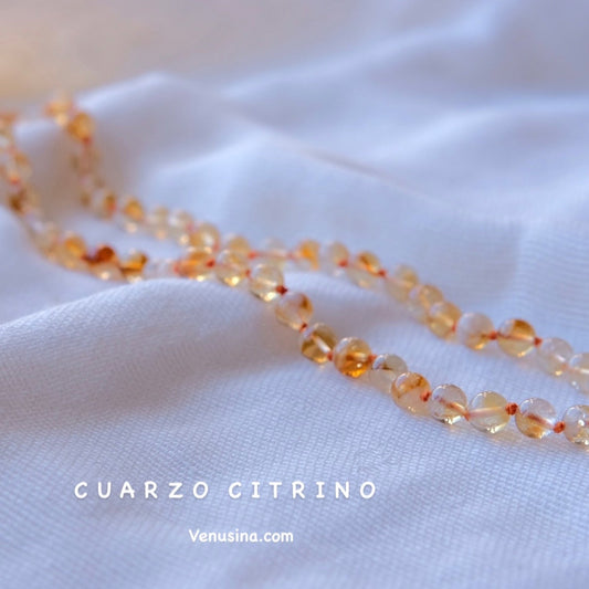 Cuarzo Citrino — Vitalidad y alegría expansiva