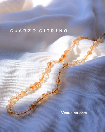 Cuarzo Citrino — Vitalidad y alegría expansiva
