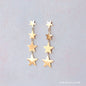 Pendientes Star gold